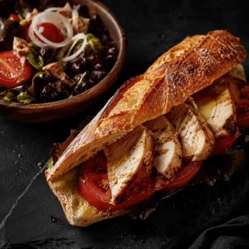 Ensaladas y bocadillos