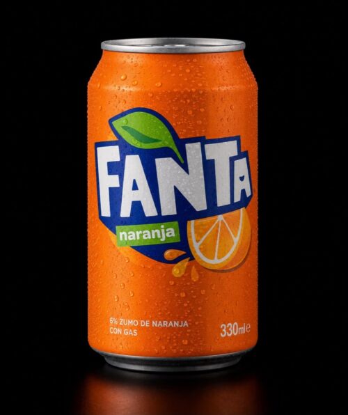 Fanta Naranja Lata