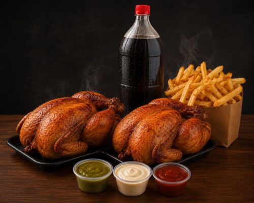 Menú 2 Pollos Familiar
