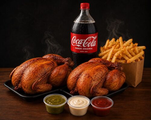 Menú 2 Pollos Familiar